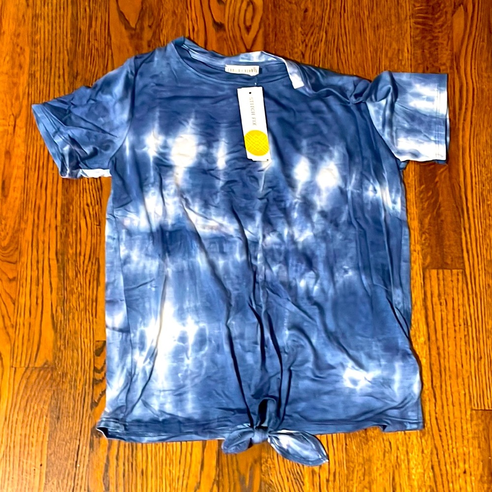 kids tie dye tee